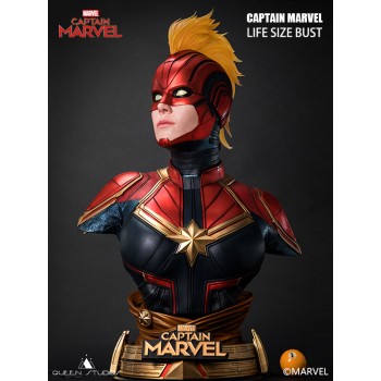 Captain Marvel 1:1 Scale Lifesize Bust 90 CM